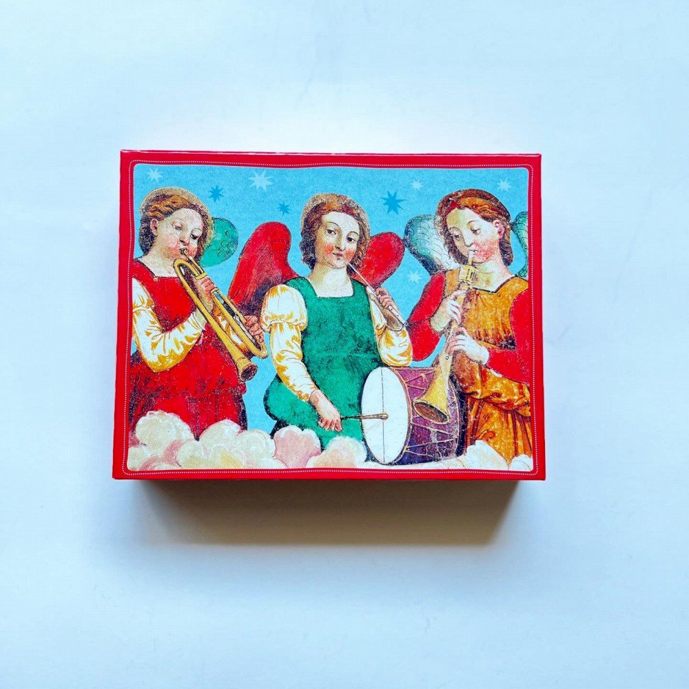 No.045 Vintage GALISON New York Christmas Cards Angel Chorus ꥹޥɤΥå img4
