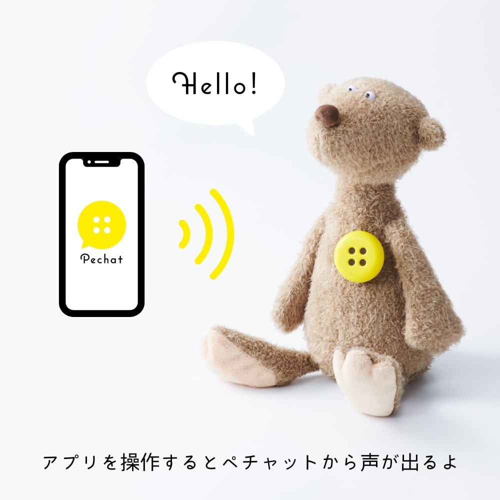 New Pechat（ペチャット）心を通わせる、おしゃべりボタン - cuccu-こども服と雑貨のセレクトショップ、クックです。