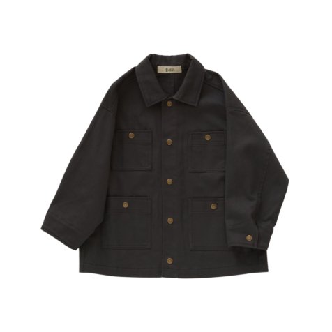 【40%OFF!】Cotton Twill Jacket charcoal