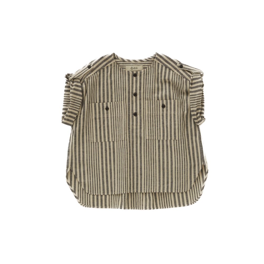 【40%OFF!】Pajama stripe shirts black img