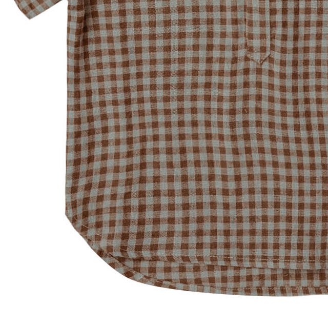 【40%OFF!】Short Sleeve Mason Shirt gingham img3