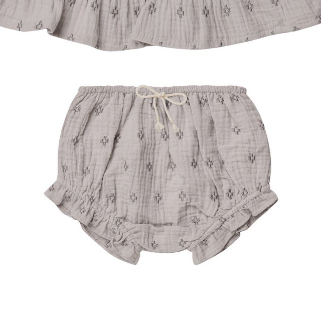 【30%OFF!】Butterfly Top & Bloomer Set geo embroidery img3