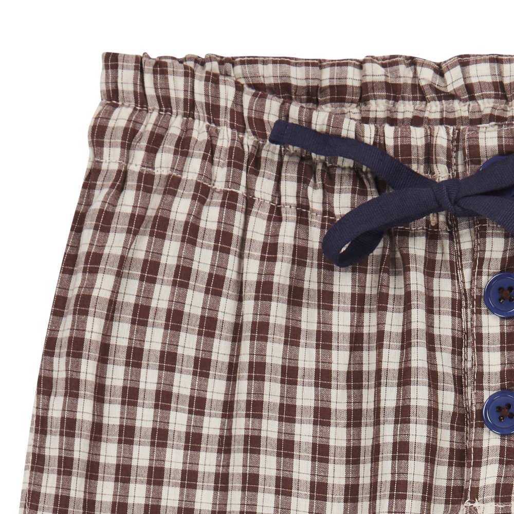 40%OFF!Ficus Trouser CHECK CHOCOLATE img2