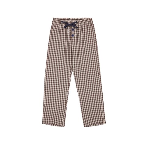 【30%OFF!】Ficus Trouser CHECK CHOCOLATE