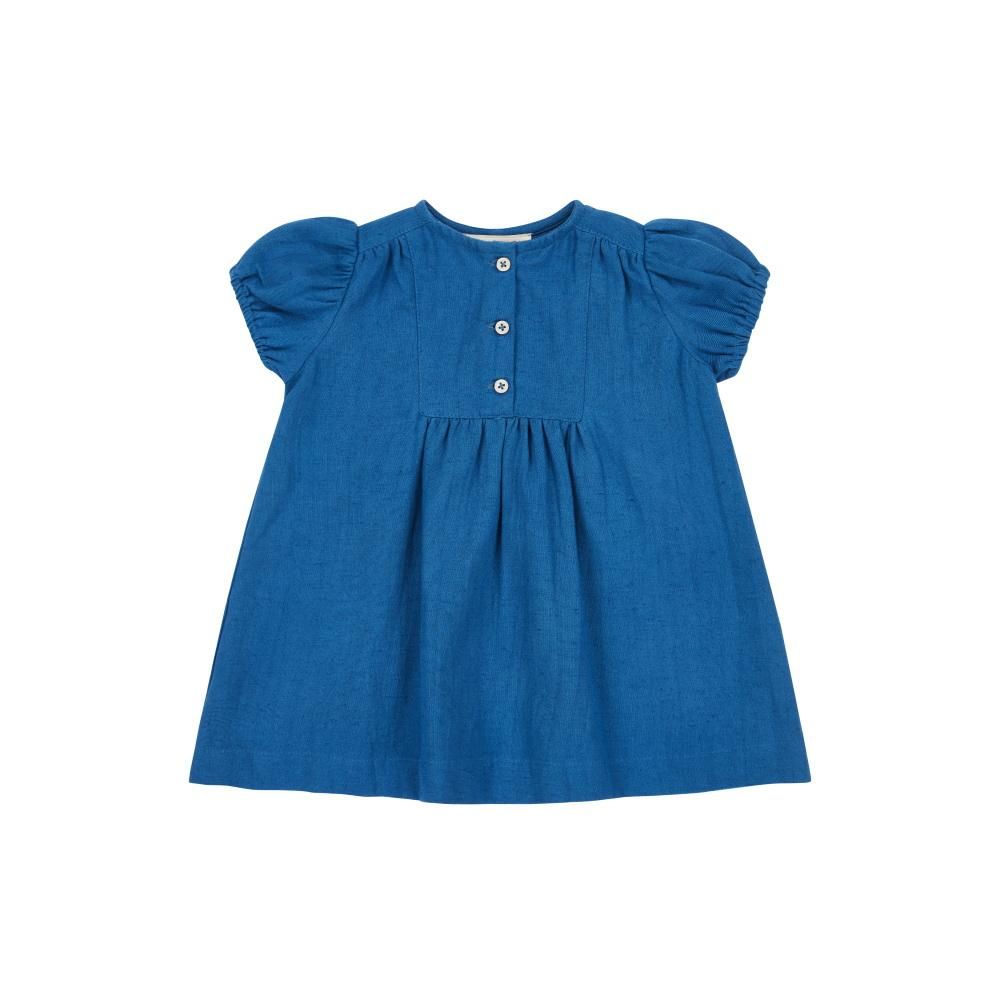 CARAMEL ベビーワンピース / Yarrow Baby Dress ELECTRIC BLUE