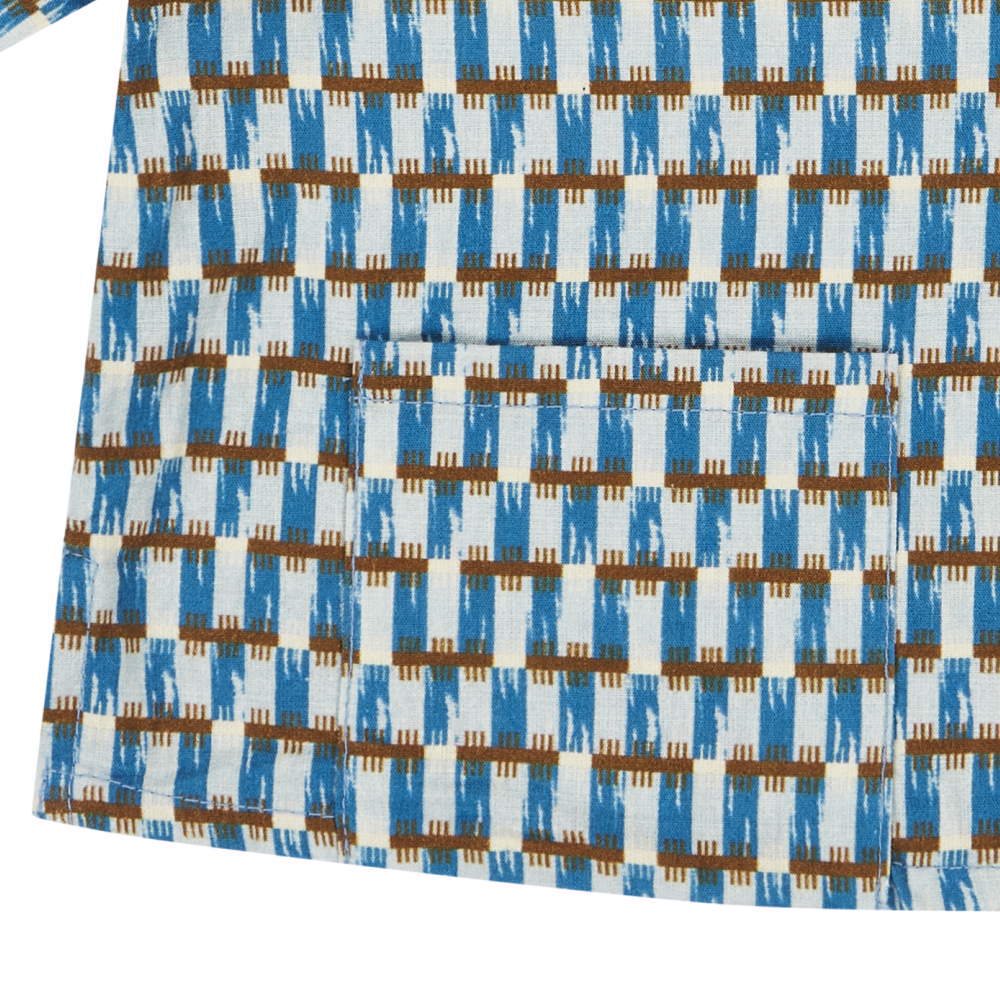 CARAMEL BLUE GEO PRINT ワンピ 8Y スカーフセット | www.jarussi.com.br