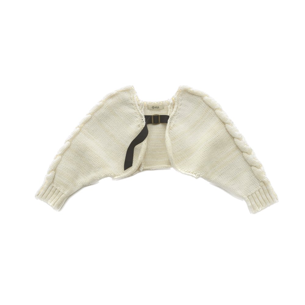 40%OFF!Cable knit Bolero ivory img