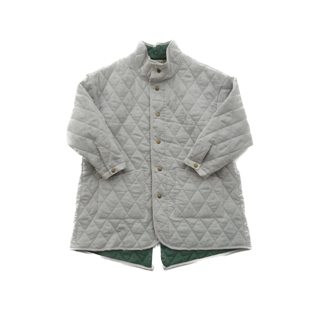 30%OFF!Cotton lawn Quilt Coat light gray img