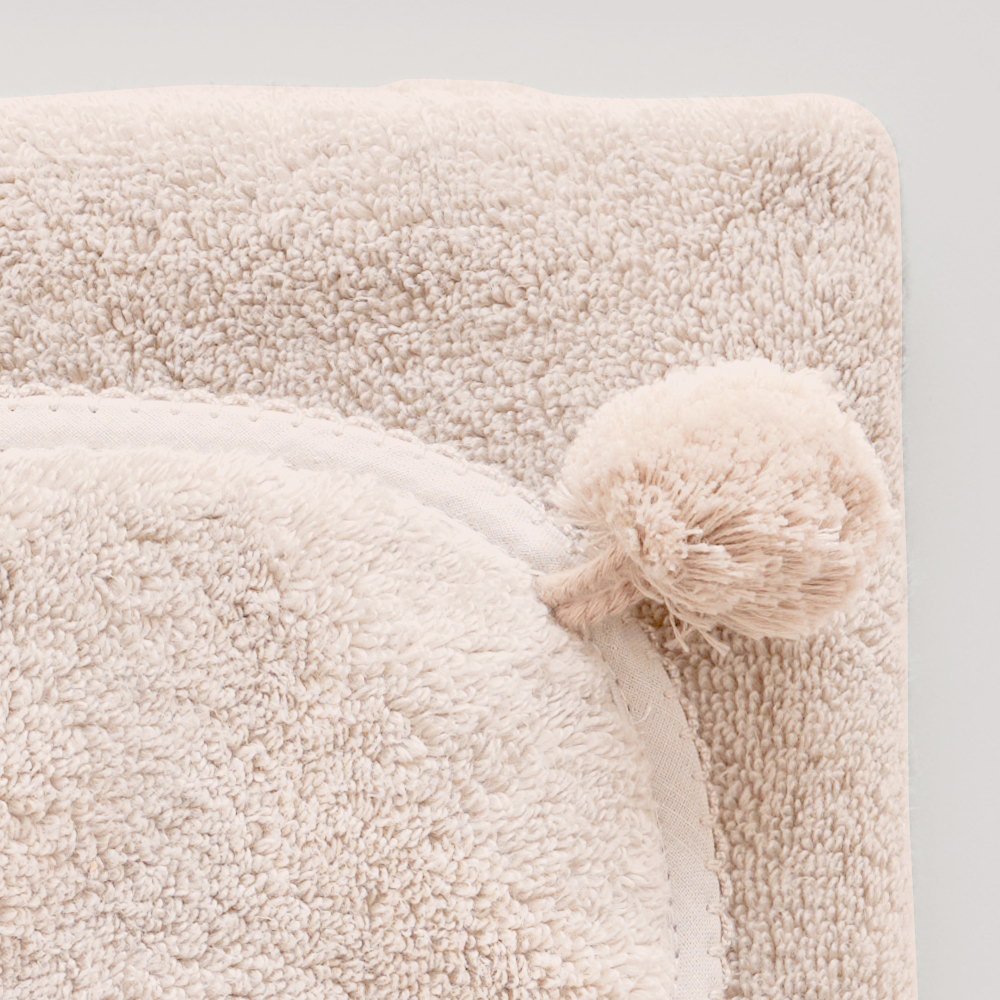 աե / Baby Hooded Towel Sand img2