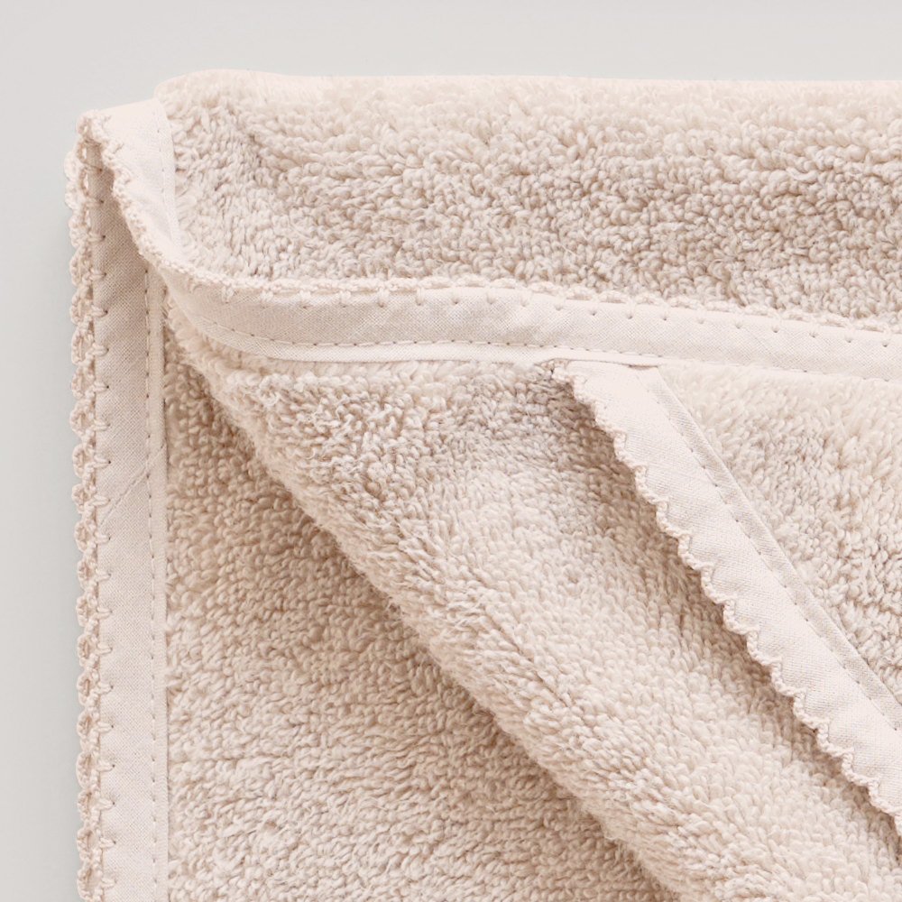 աե / Baby Hooded Towel Sand img3