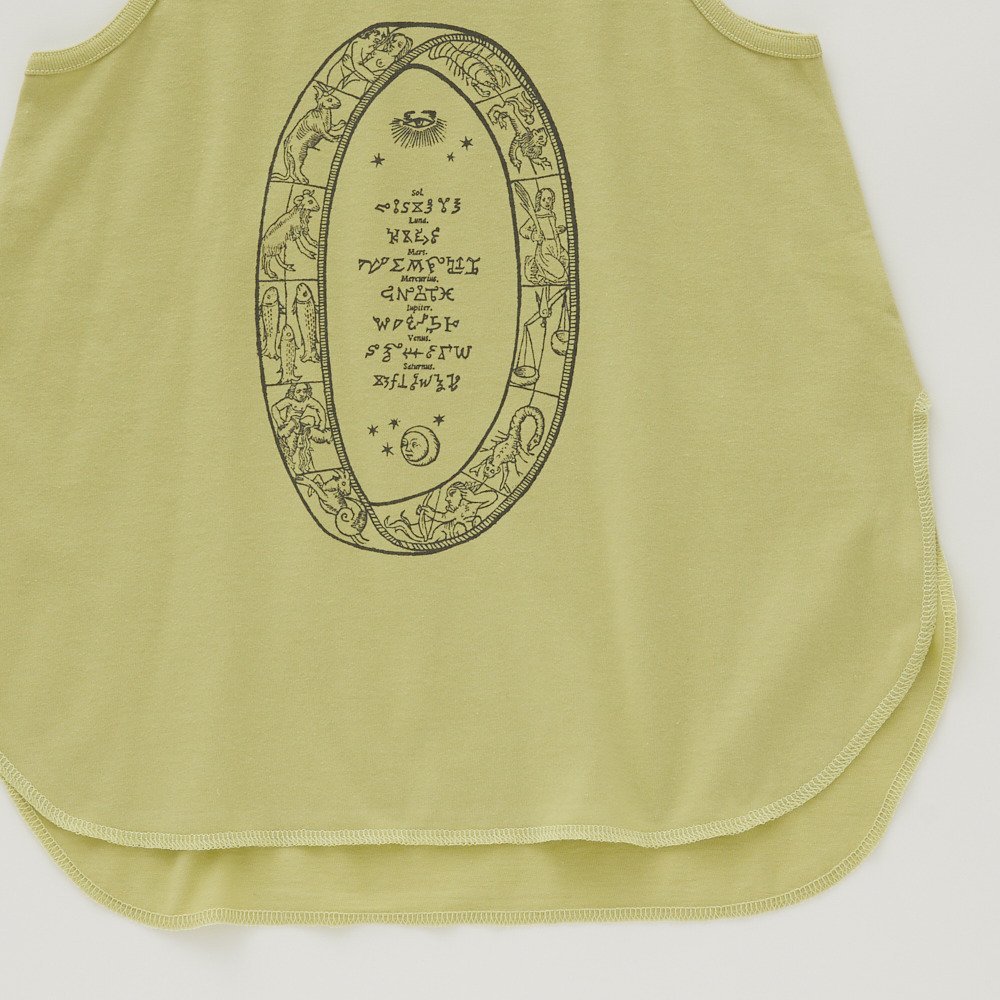 12 star signs Tank top lime yellow img2