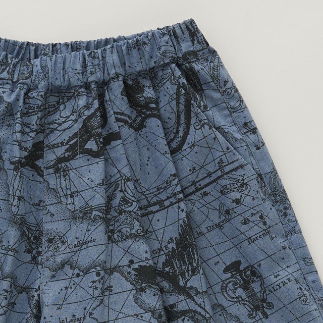 Noctua Chambray Wide Shorts blue img1