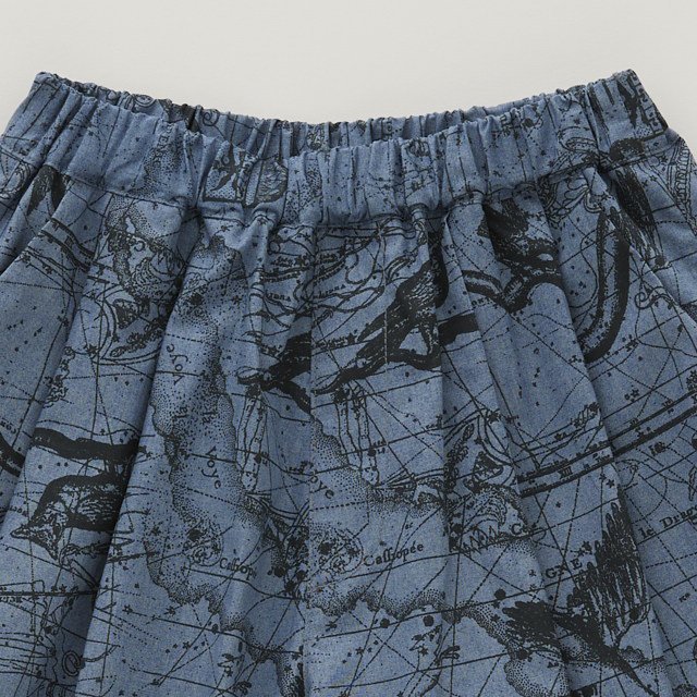 Noctua Chambray Wide Shorts blue img3