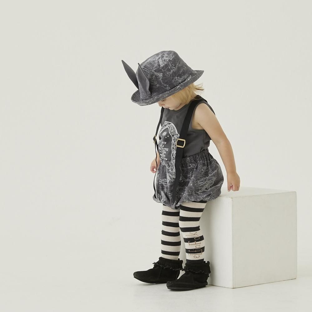 eLfinFolk キッズ帽子 / Noctua Beast Bucket Hat gray