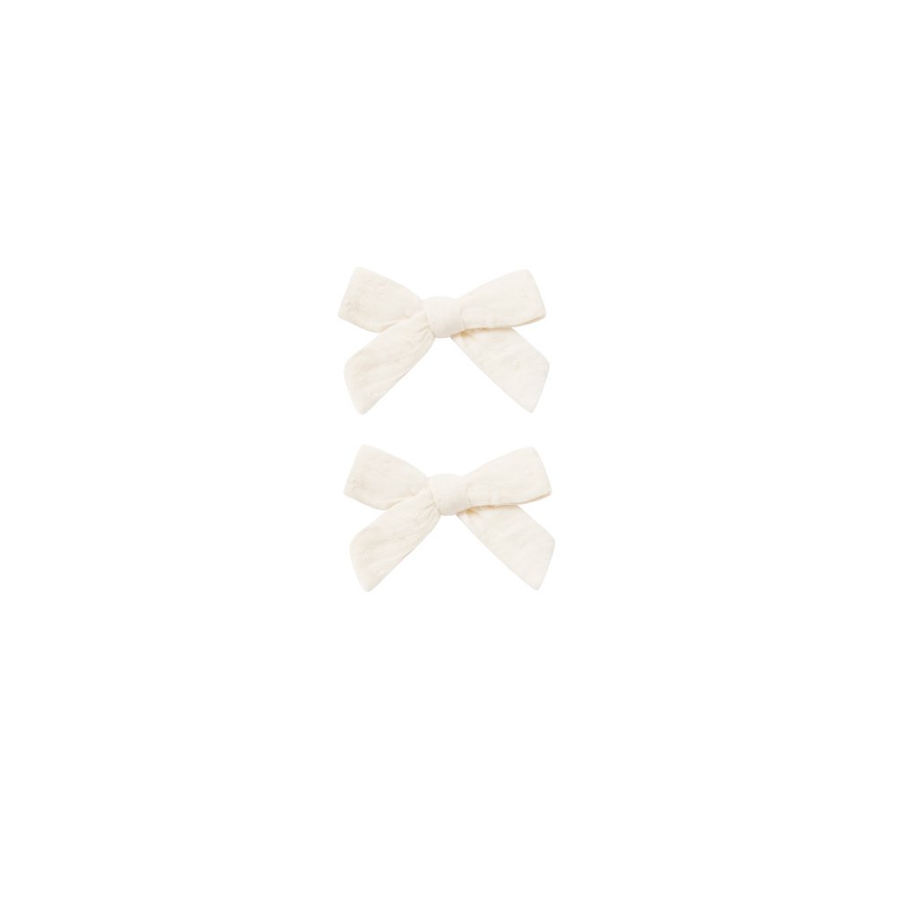 Bow With Clip Ivory img