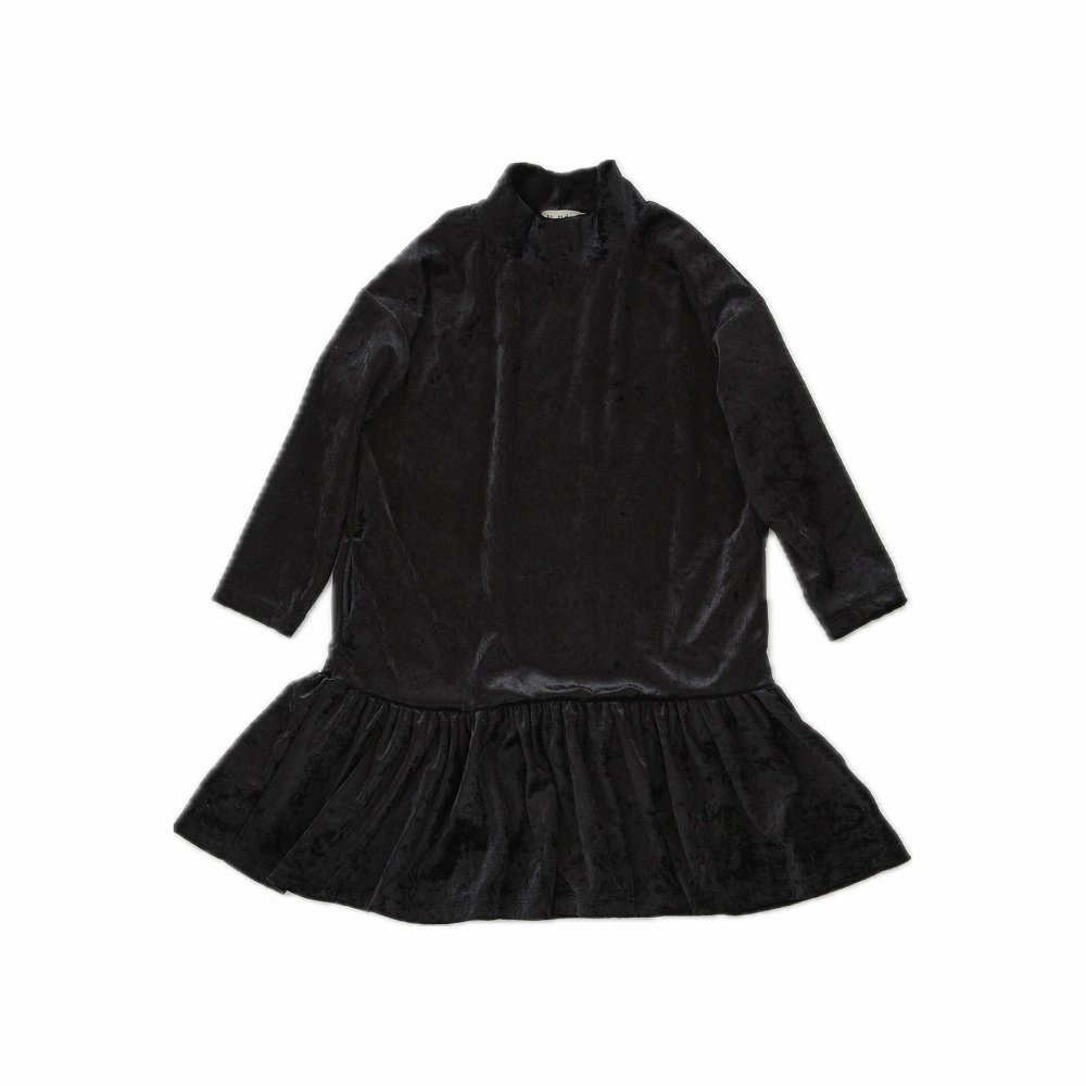 Clash Velour Dress black img