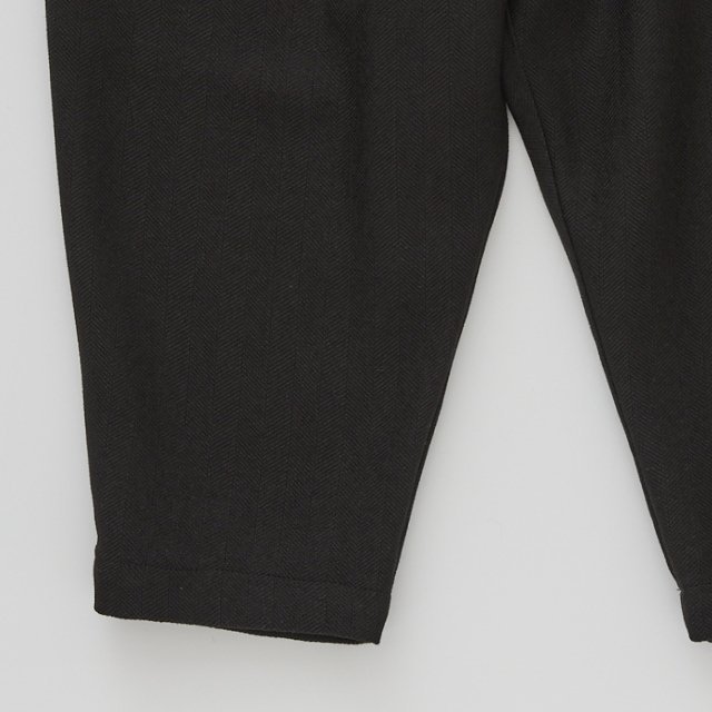 Herringbone Tweed Sarrouel Pants black img2