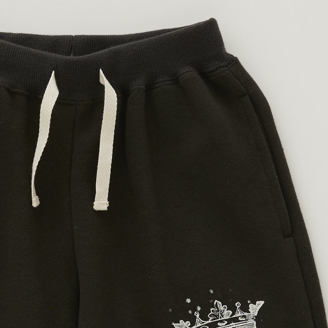 eLfinFolk ååȥ硼ȥѥ / LIBERTAS Sweat Shorts faded black img3