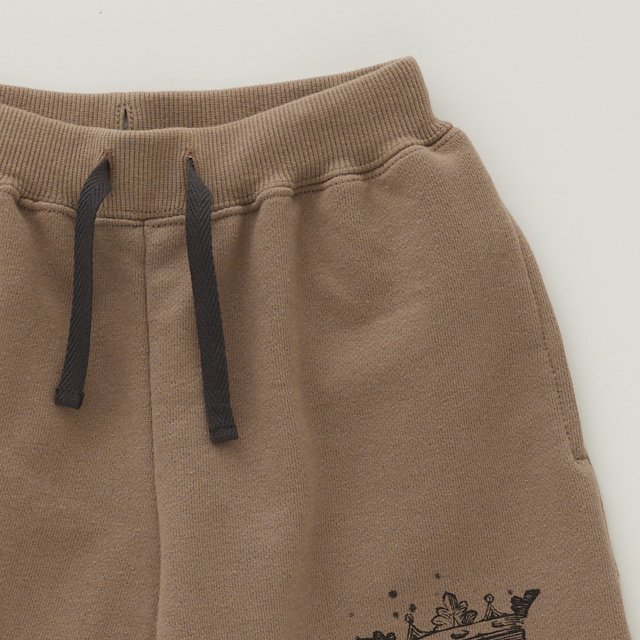 LIBERTAS Sweat Shorts mocha brown img1