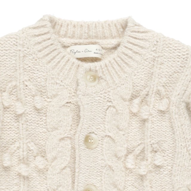 ǥ Bobble Cardigan Natural img3