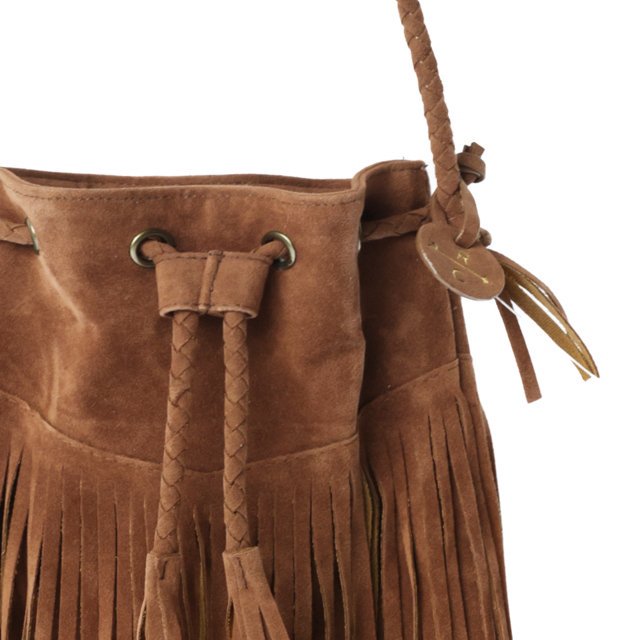 ݥå Fringe Crossbody Purse Saddle img1