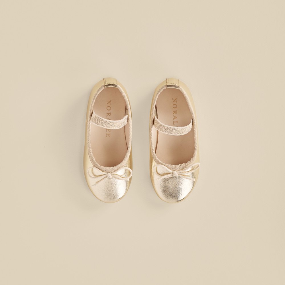 Ballet Flats Metallic Ecru img