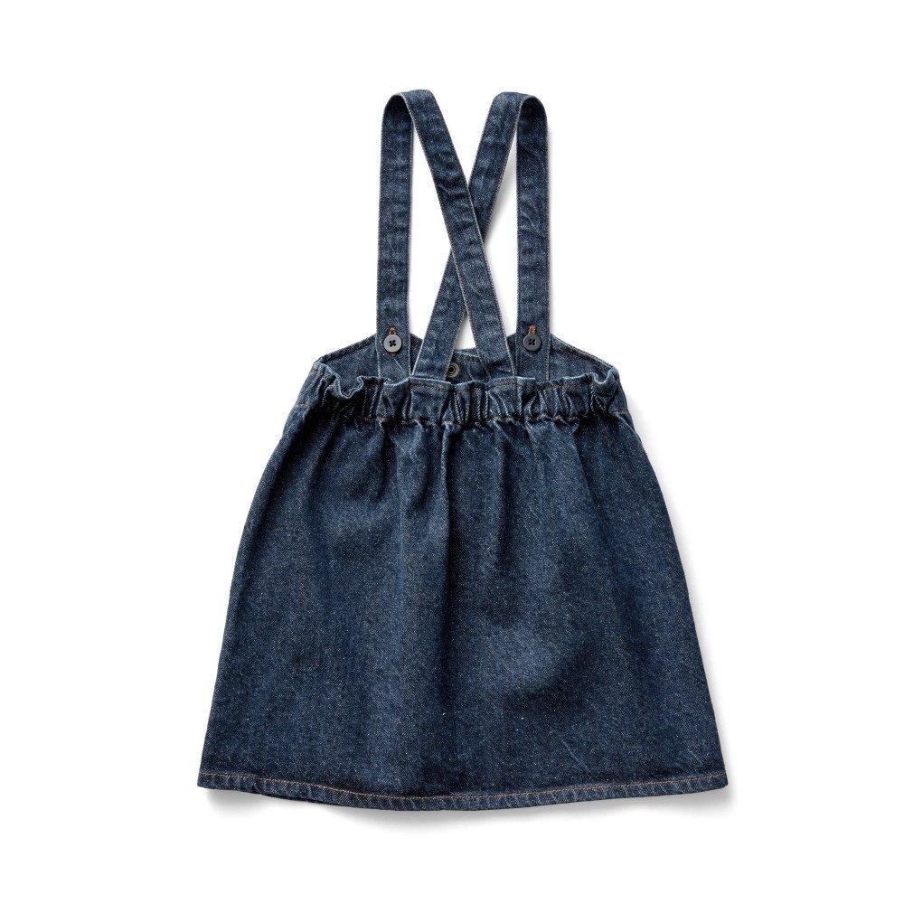 【一部予約販売】 soor ploom 4/5y 吊りスカート（Minnie Pinafore | Eco Wash スカート