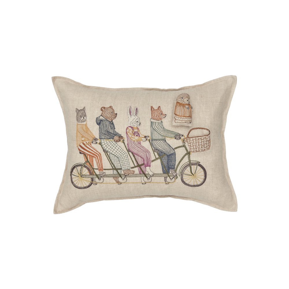 30cm x 40cm Tandem Bike Pocket Pillow å󥫥С img2