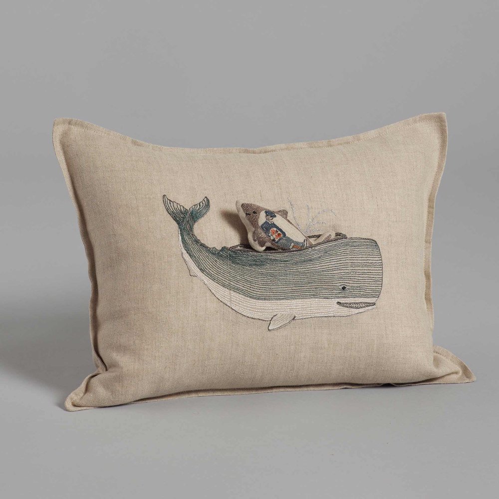 30cm x 40cm Very Hungry Whale Pocket Pillow å󥫥С img4