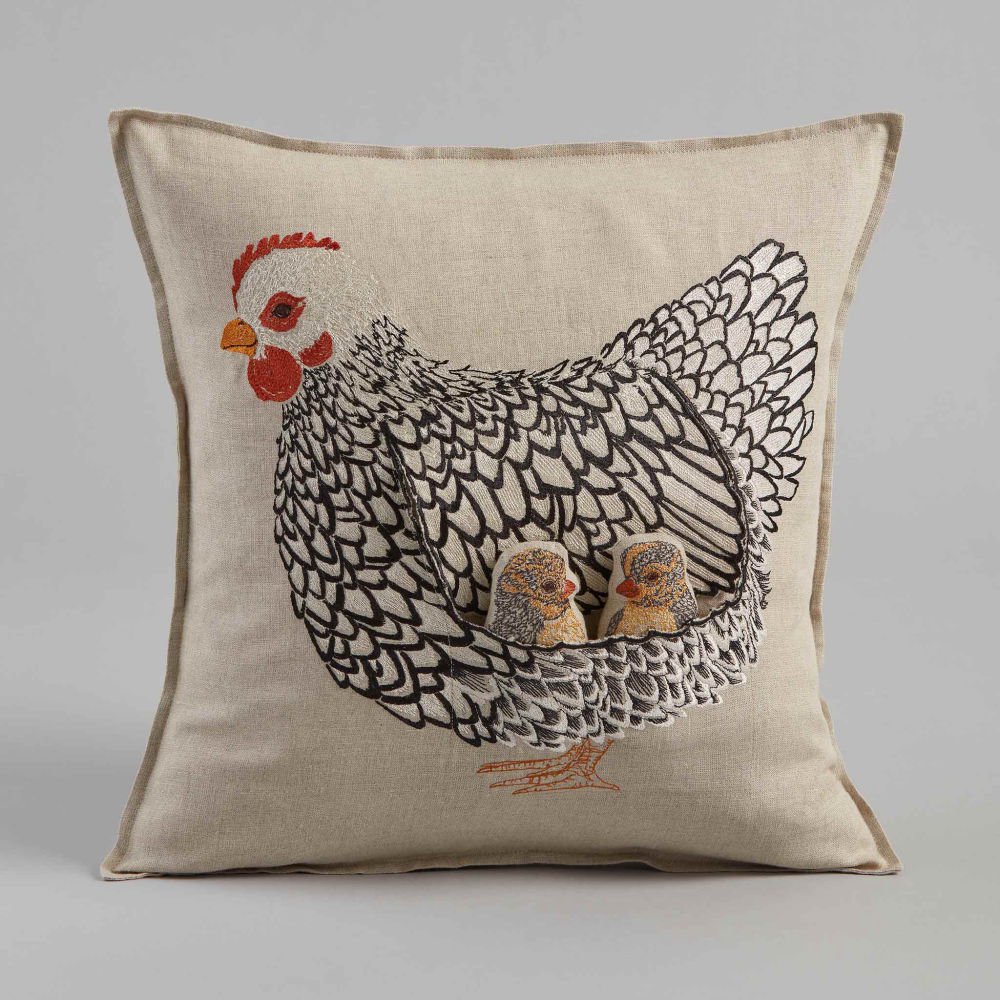 40cm x 40cm Mother Hen Pocket Pillow å󥫥С img4