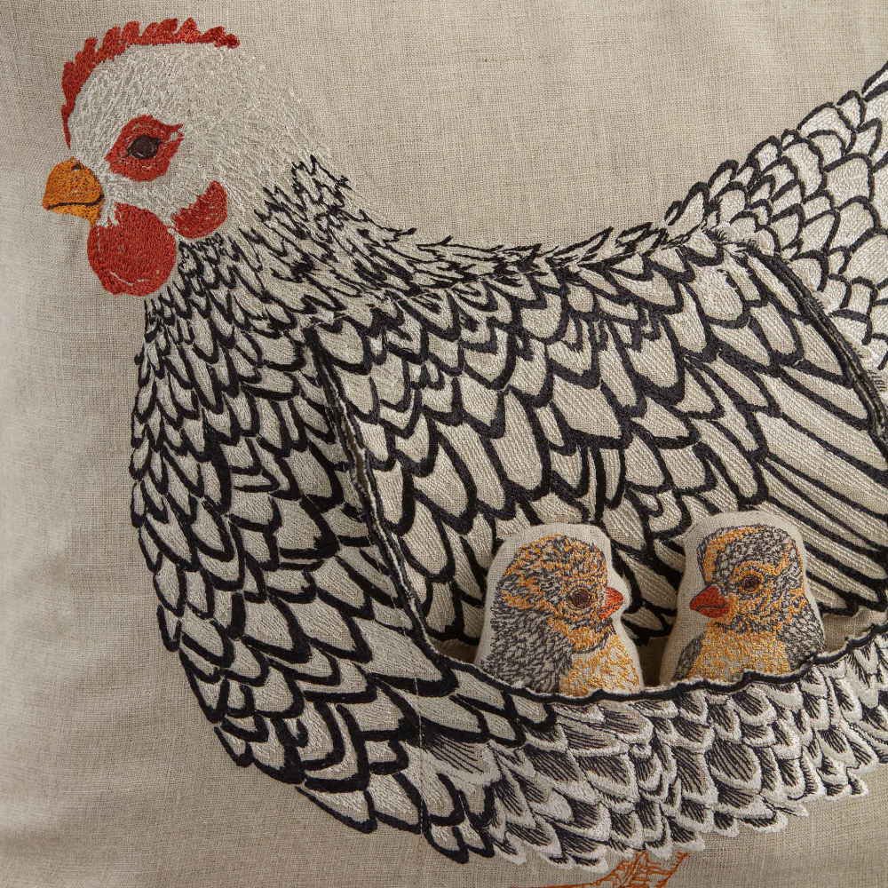 40cm x 40cm Mother Hen Pocket Pillow å󥫥С img5