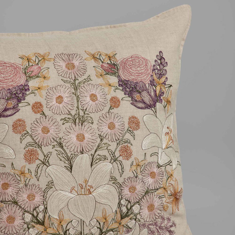 50cm x 50cm Lilies and Daisies Pillow å󥫥С img2