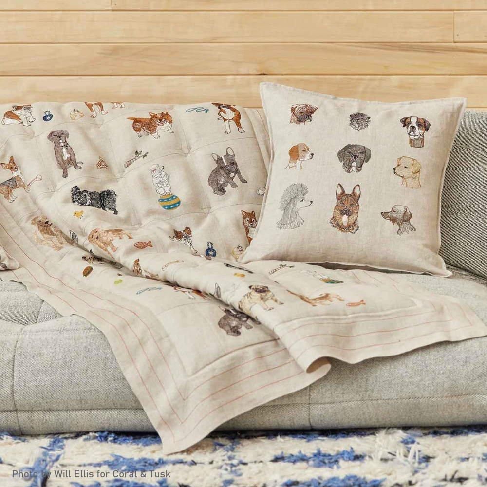 新品　コーラル＆タスク　リネンキルト 新品 コーラル＆タスク リネンキルト Coral&Tusk コーラルアンドタスク