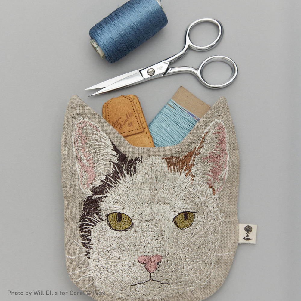 ݡ Calico Cat Pouch img4