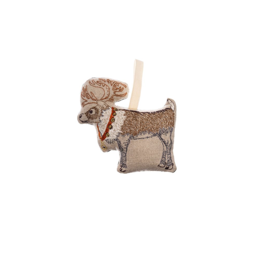 ꥹޥĥ꡼ʥ Reindeer with Bells Ornament img