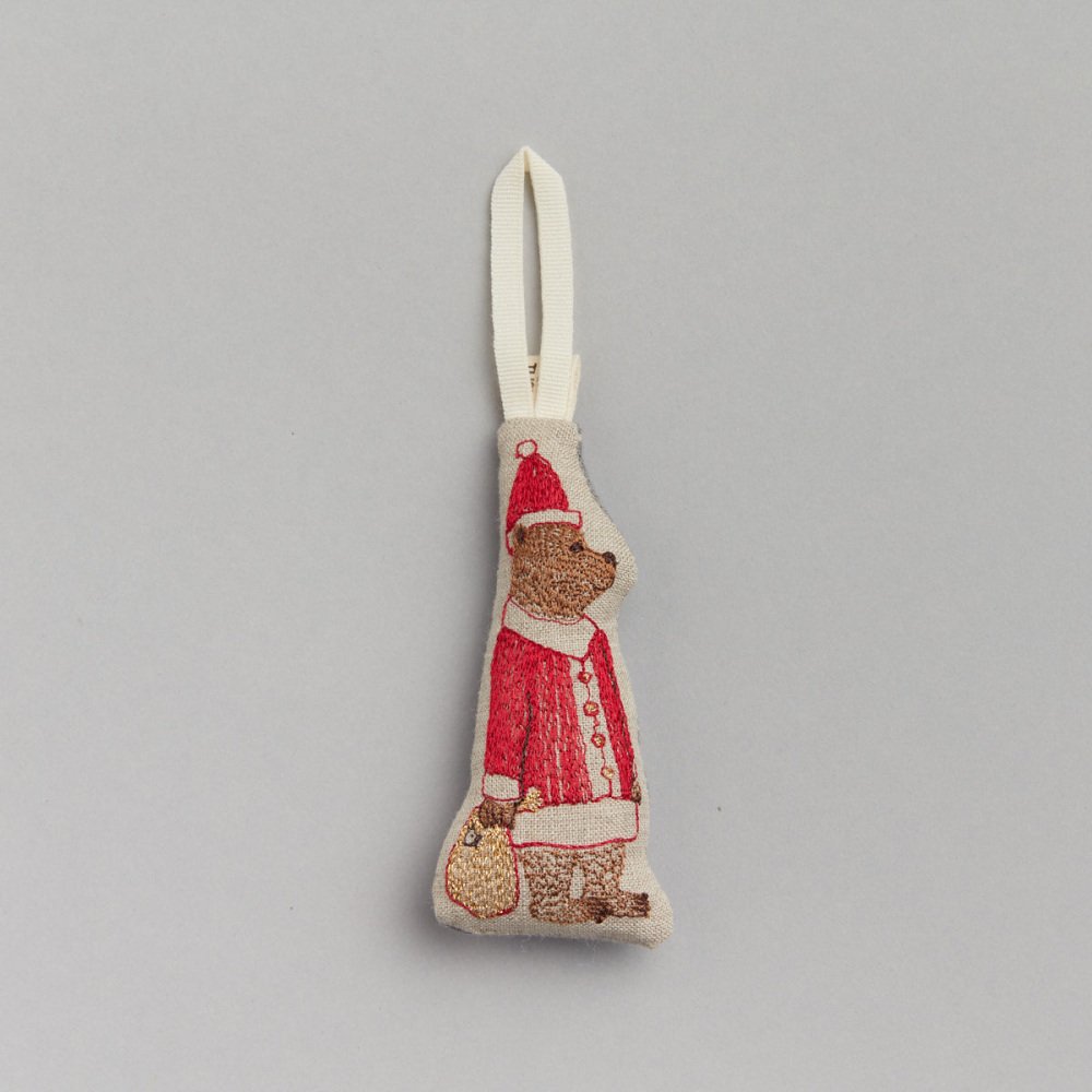 ꥹޥĥ꡼ʥ Santa Bear Ornament img1