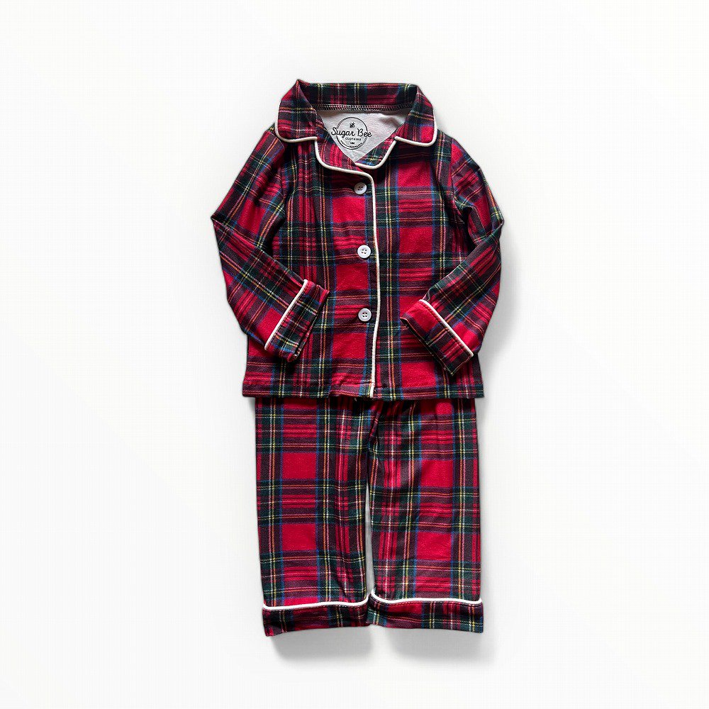 ꥹޥѥ Button Down Pajamas - Tartan Holiday Lounge img1