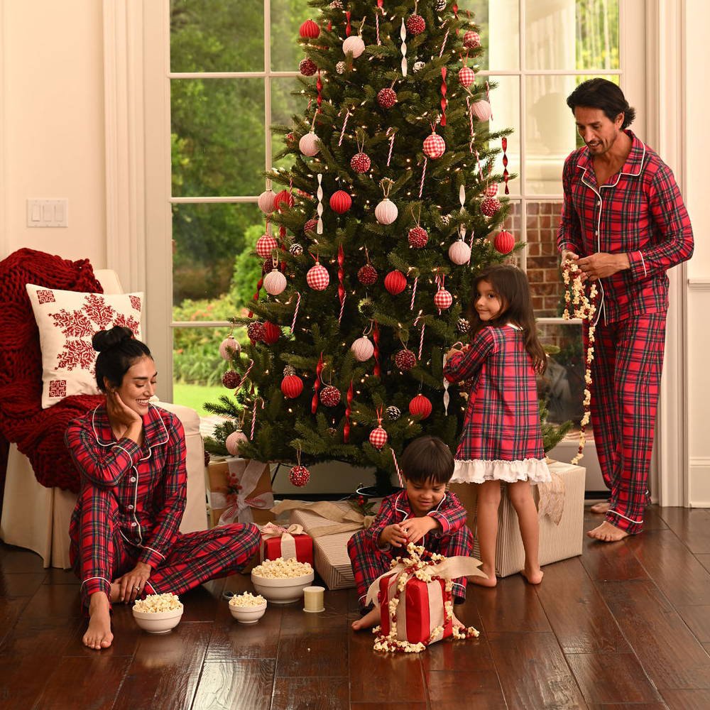 ꥹޥѥ Button Down Pajamas - Tartan Holiday Lounge img7