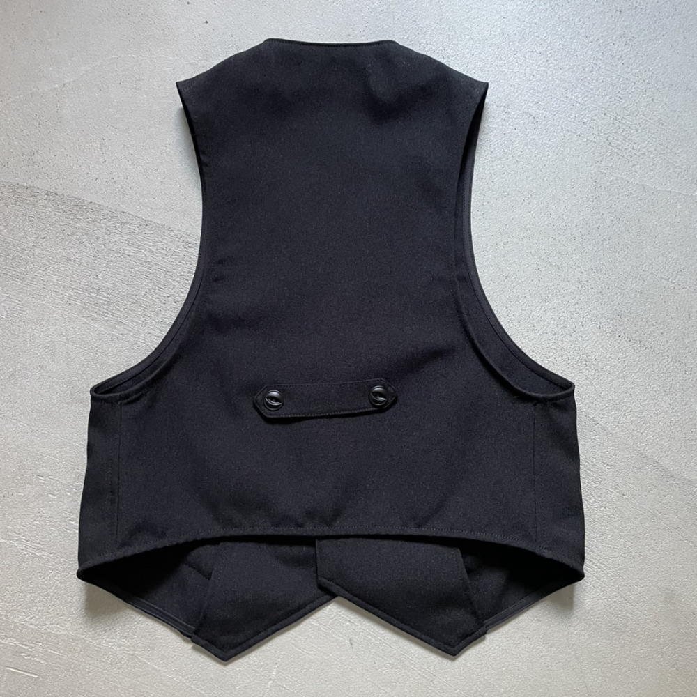 Ceremony Poplin Vest black img1