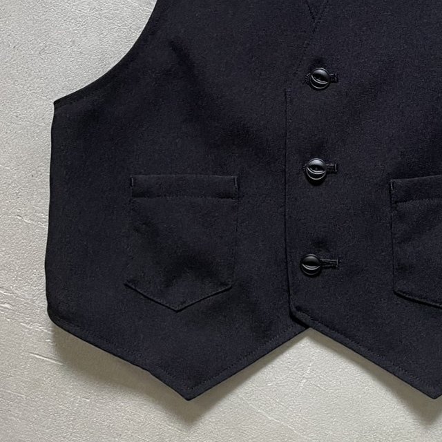 Ceremony Poplin Vest black img3