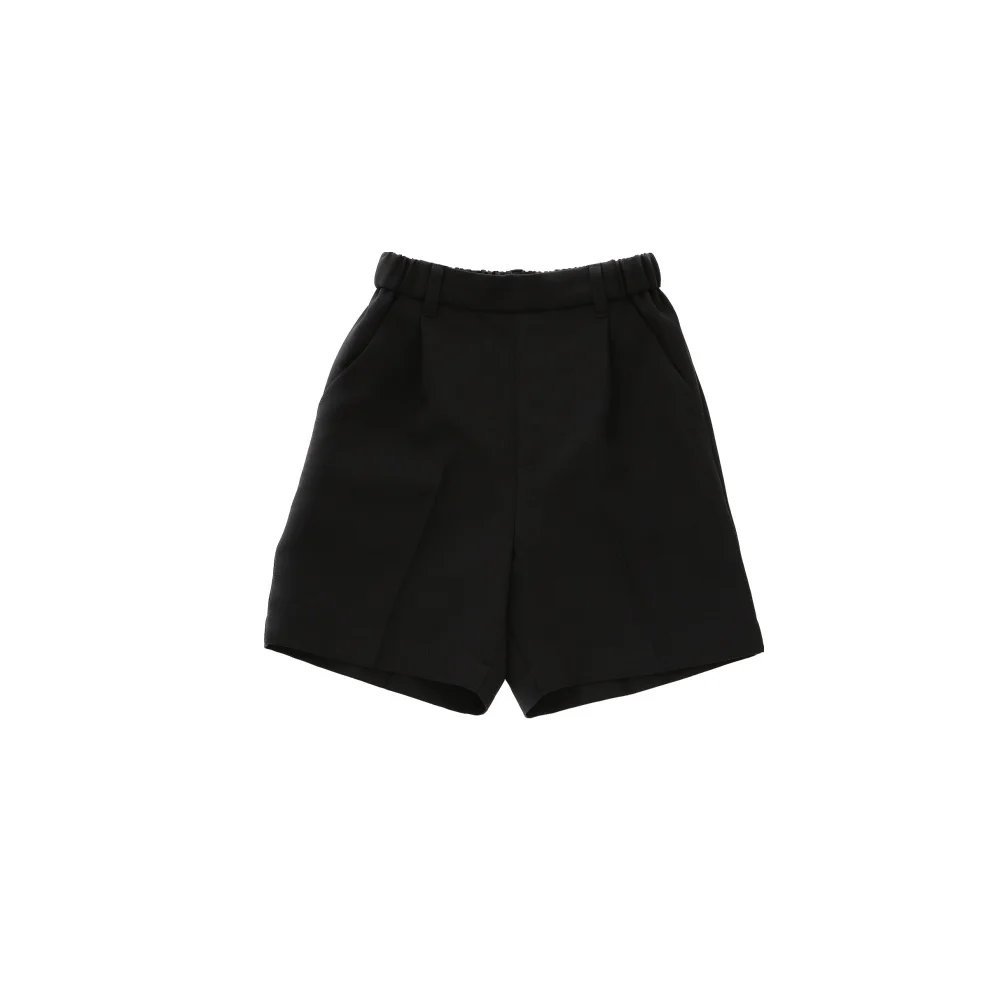 Ceremony Poplin Tuck Shorts black img