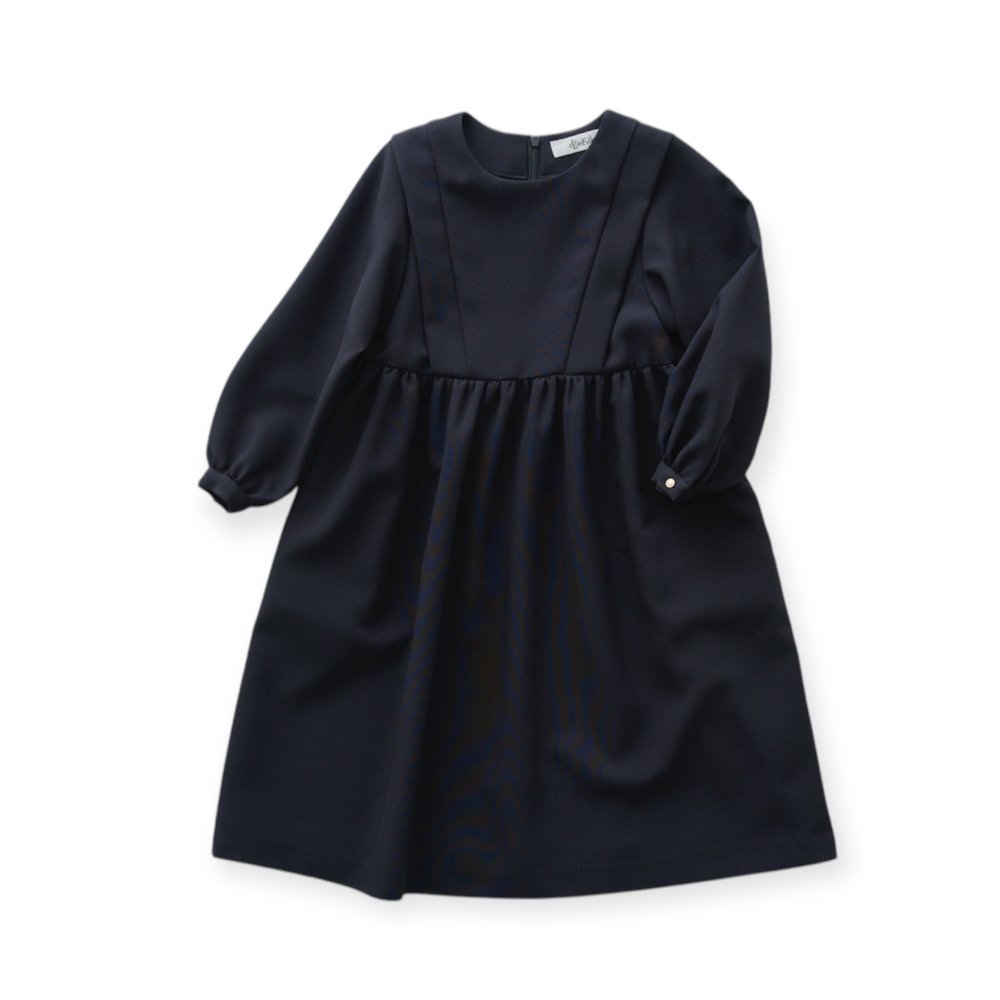 Ceremony Tropical Chambray Dress black img