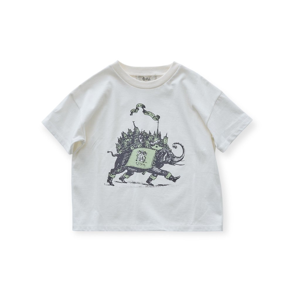 1/30䳫ϡeLfinFolk åT եۥ磻 / Elephant Town Tee off white img