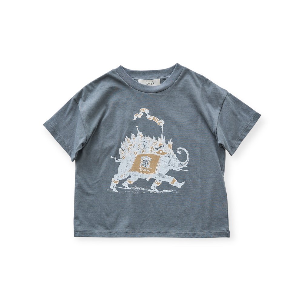 1/30䳫ϡeLfinFolk åT 졼 / Elephant Town Tee frost gray img