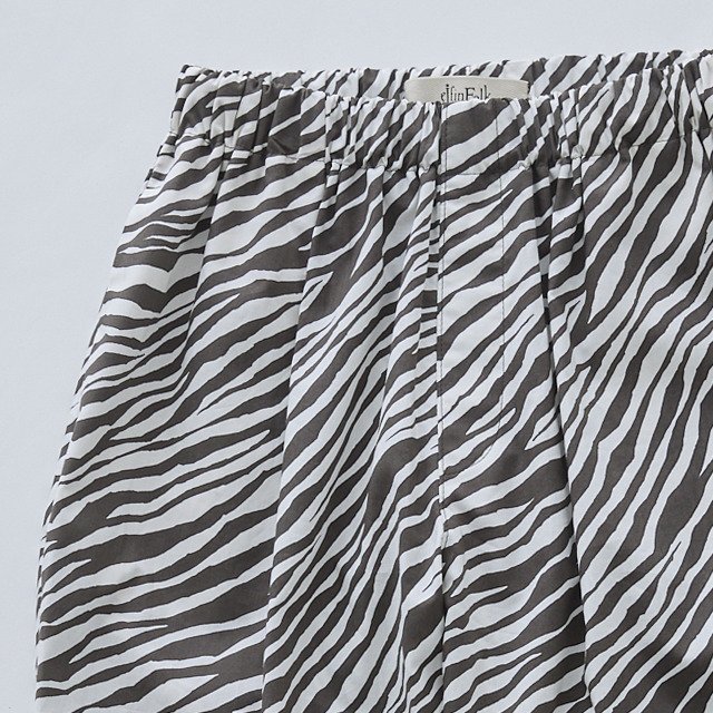 1/30䳫ϡ2-3١eLfinFolk ֥ѥ ֥å / Zebra Pants faded black img1