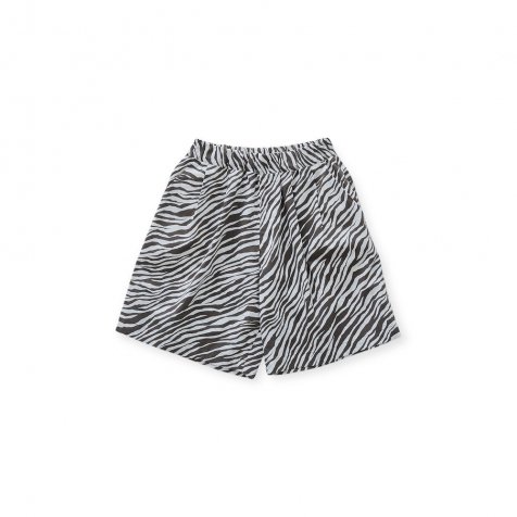 1/30䳫ϡ2-3١eLfinFolk ֥饷硼ȥѥ ֥å / Zebra Wide Shorts faded black