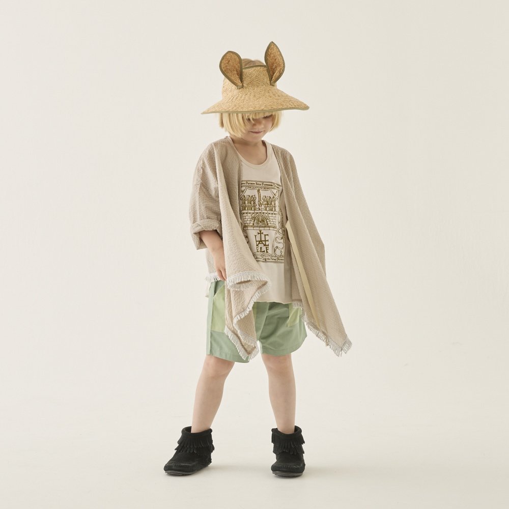 1/30䳫ϡ2-3١eLfinFolk 硼ȥѥ ١ / Typewriter Shorts beige img4