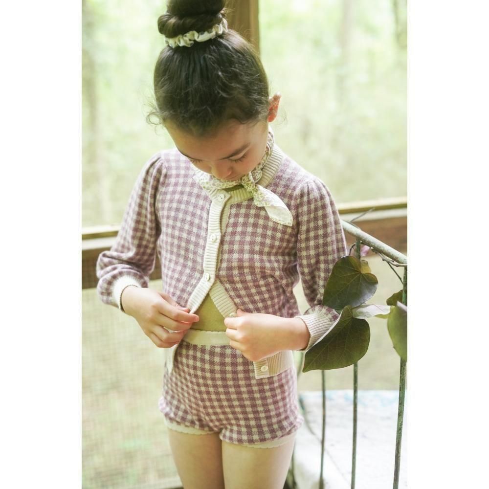 D1-350䳫ͽSoor Ploom 졼硼ȥѥ / Lacey Short - Gingham Stitch, Zinna img2