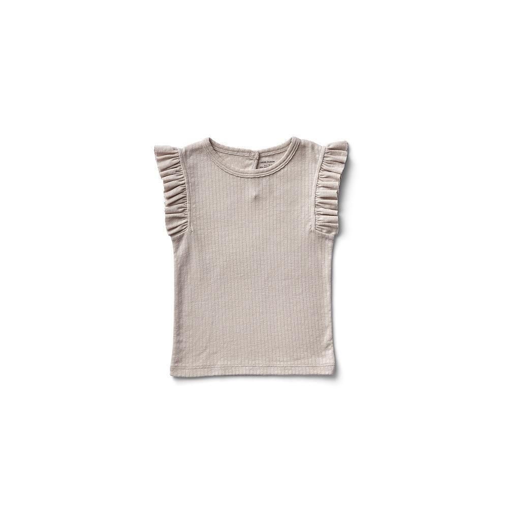 D2-31223䳫ͽSoor Ploom եT / Frill Tee - Dove Pointelle img