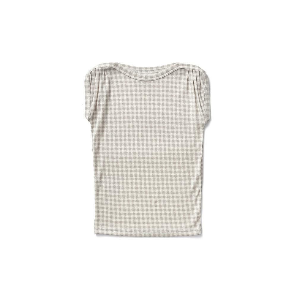 D2-3䳫ͽSoor Ploom 㥶꡼T / Sundae Tee - Gingham Print, Cloud img